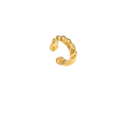 Honey Croissant Ear Cuff