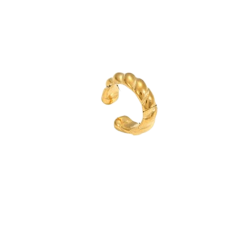 Honey Croissant Ear Cuff