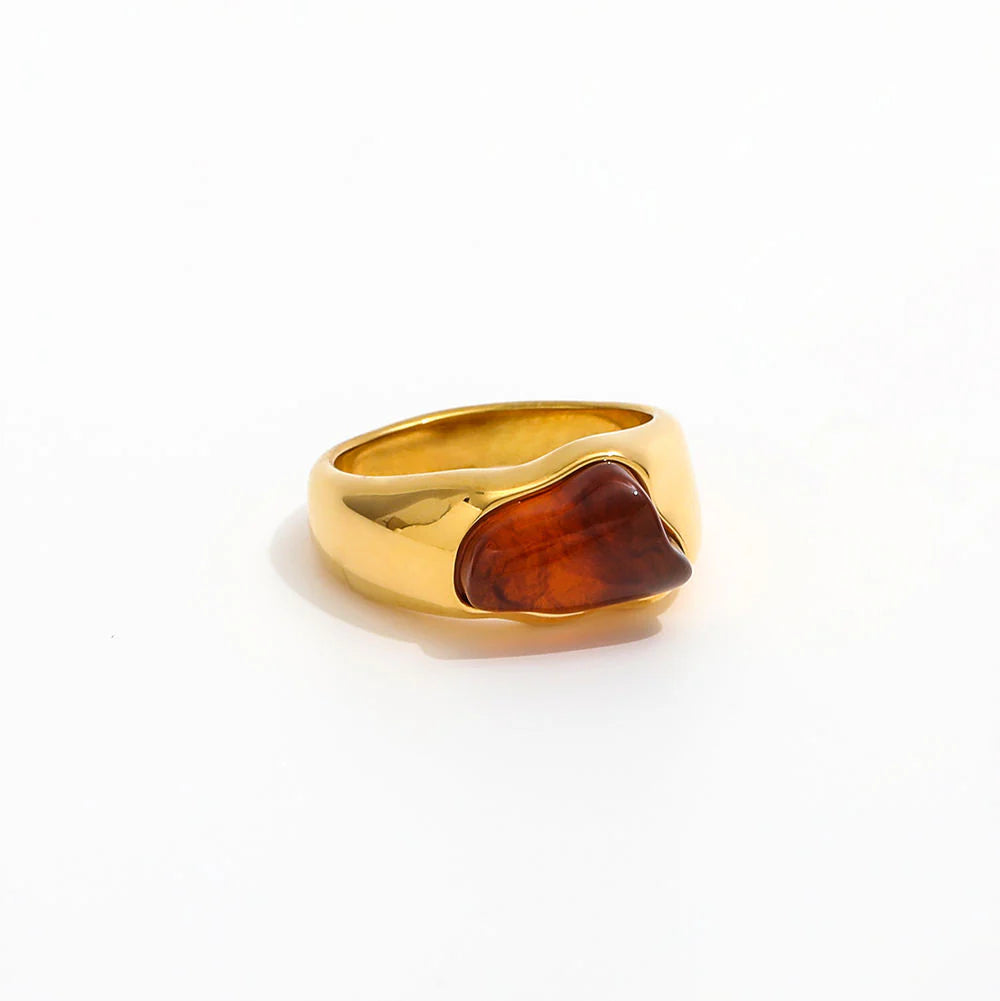 Honey Stone Ring